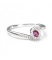 Anello Fantasia con Rubino Rosso AA030946 RB